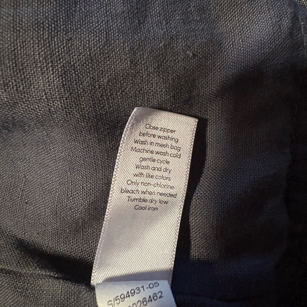 Athleta Flint Gray Linen Jacket - Picture 8 of 8